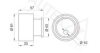 AUTEX 641932 Tensioner Pulley, timing belt
